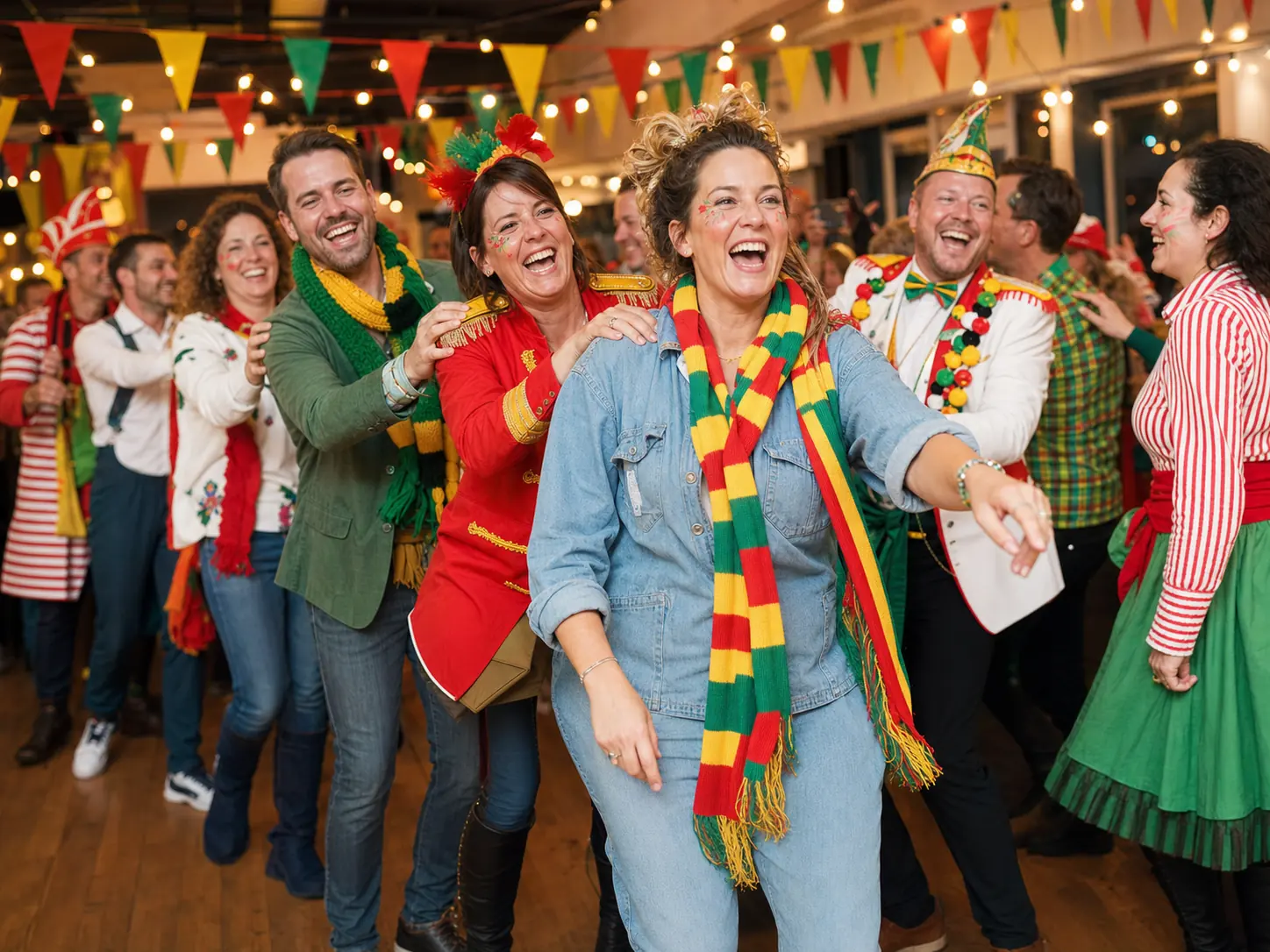Carnival Music Bingo party atmosphere